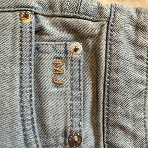 Marc Jacobs Light Blue Denim Jean Shorts Classic Style - Picture 2 of 5